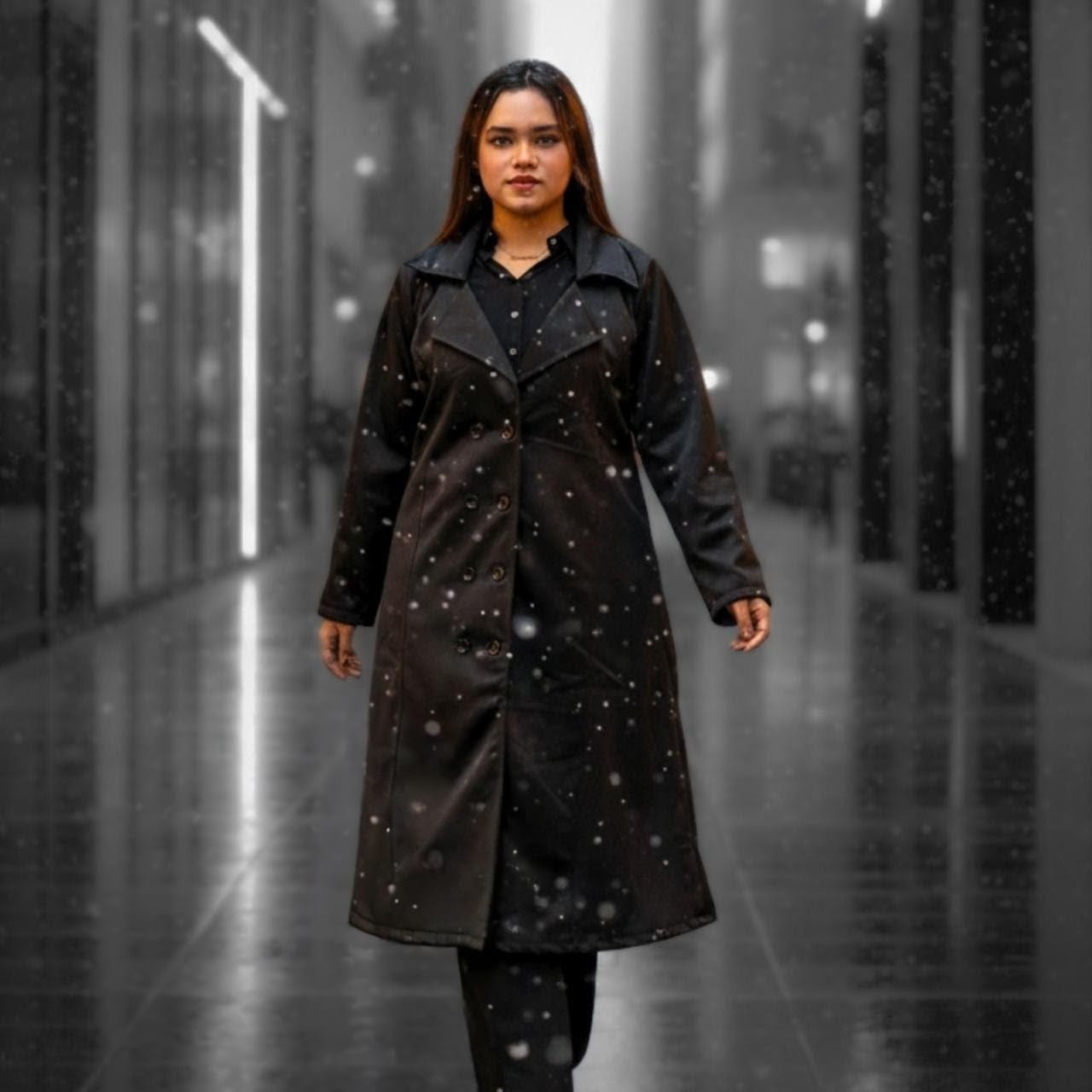 Stylish Ladies Overcoat
