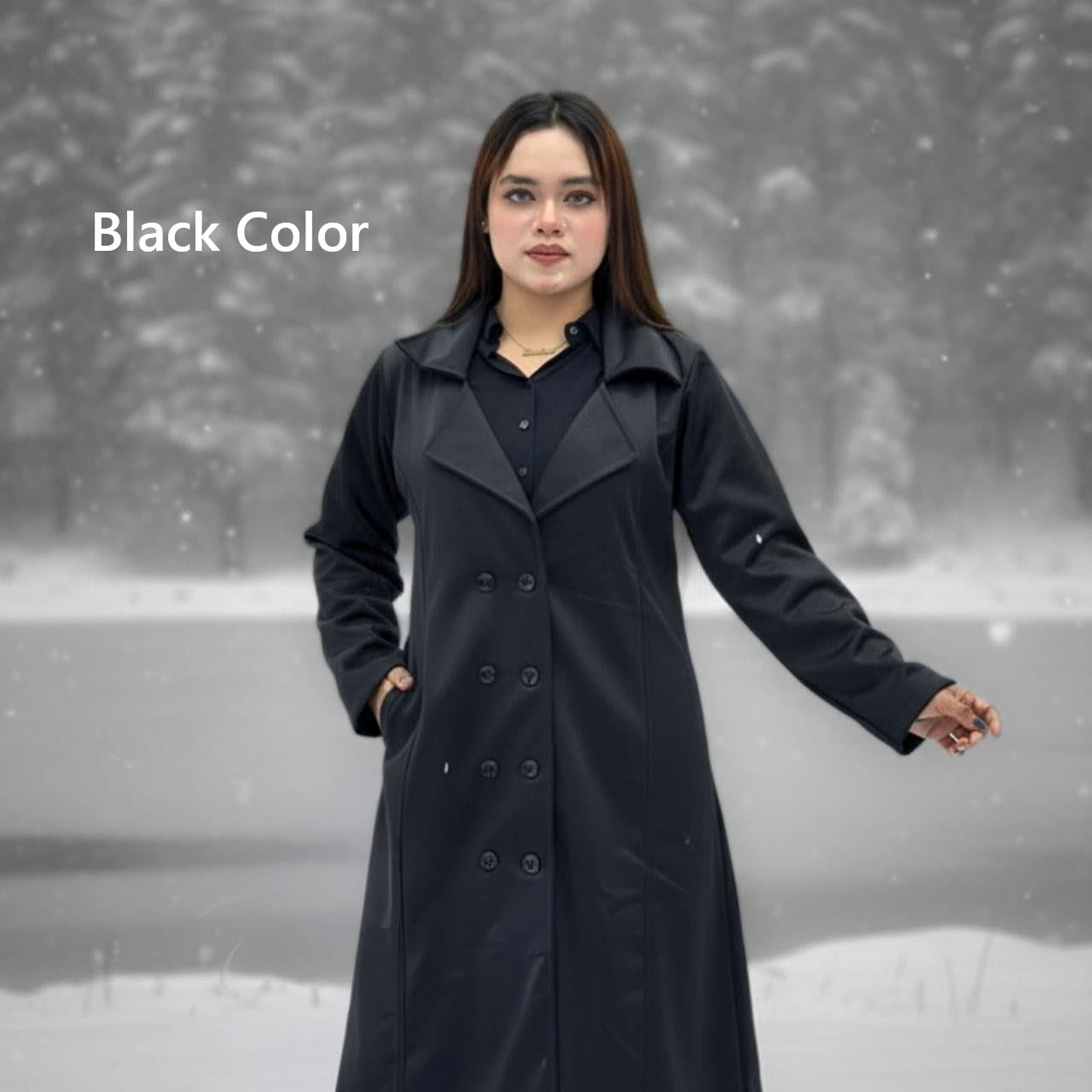 Stylish Ladies Overcoat