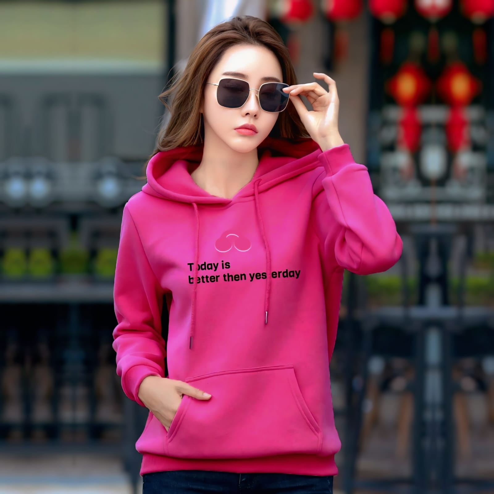 Ladies Premium Quality Hoodie