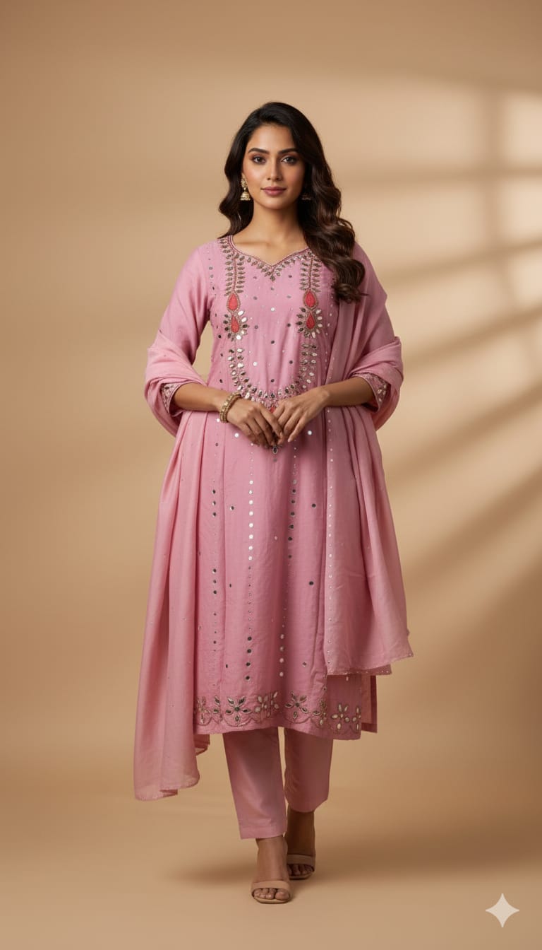 কাচুপি থ্রি পিস