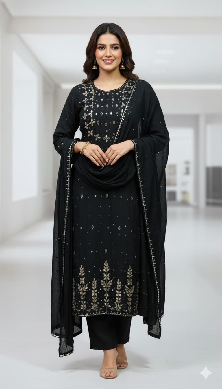 কাচুপি থ্রি পিস