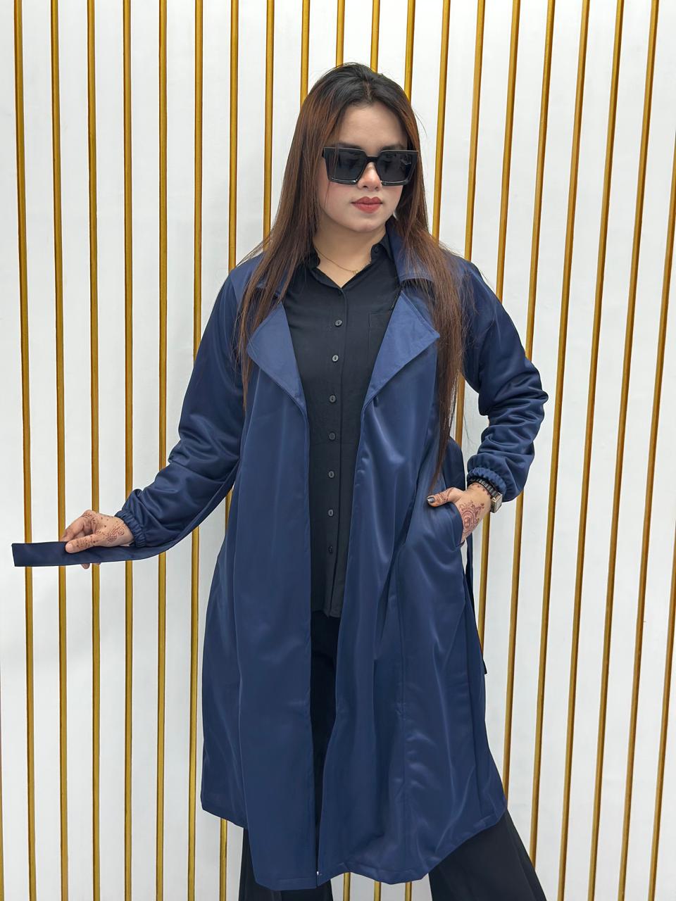 Stylish Ladies Overcoat (Belt System)