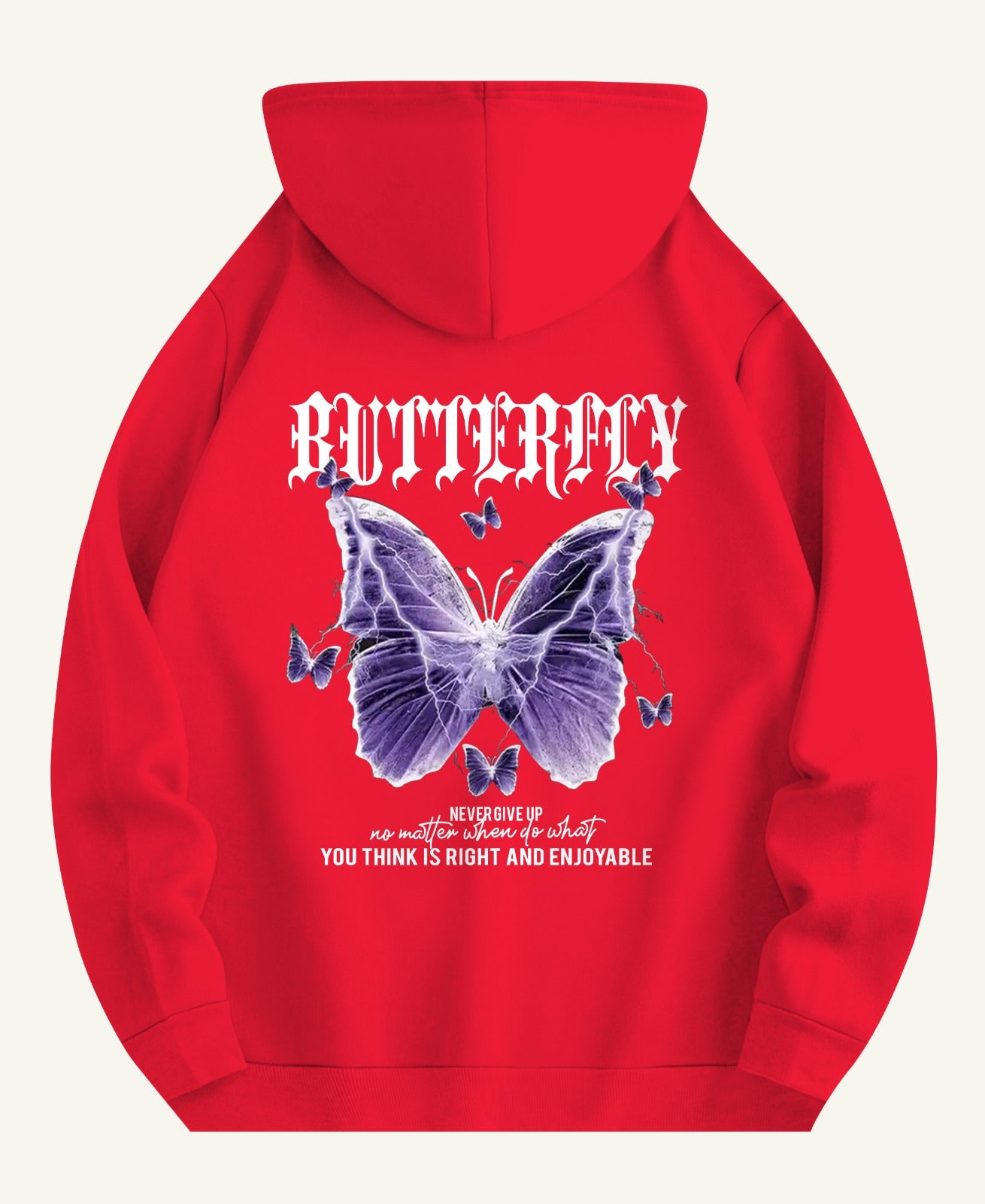 Drop Shoulder Hoodie for  Women