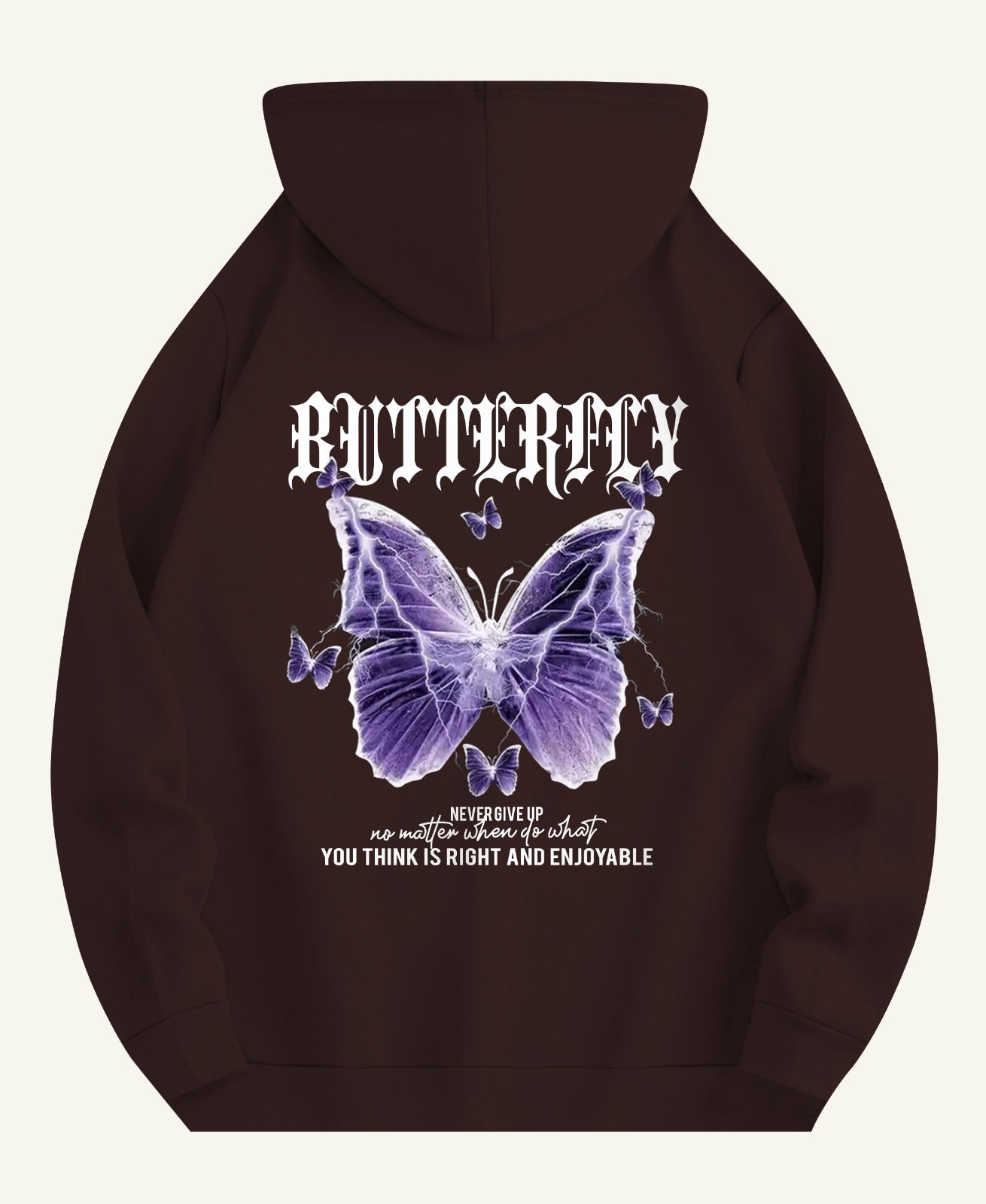 Drop Shoulder Hoodie for  Women