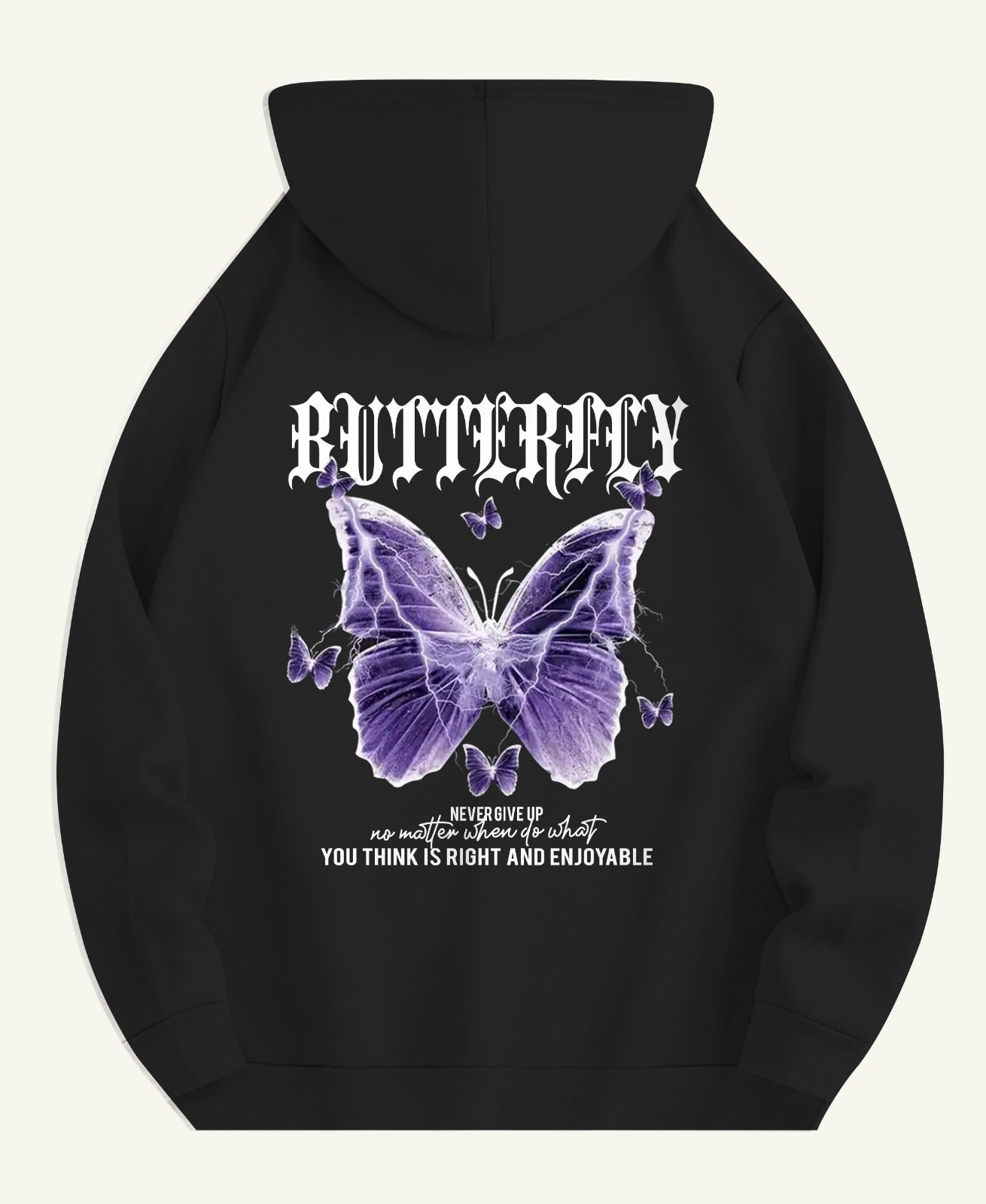 Drop Shoulder Hoodie for  Women