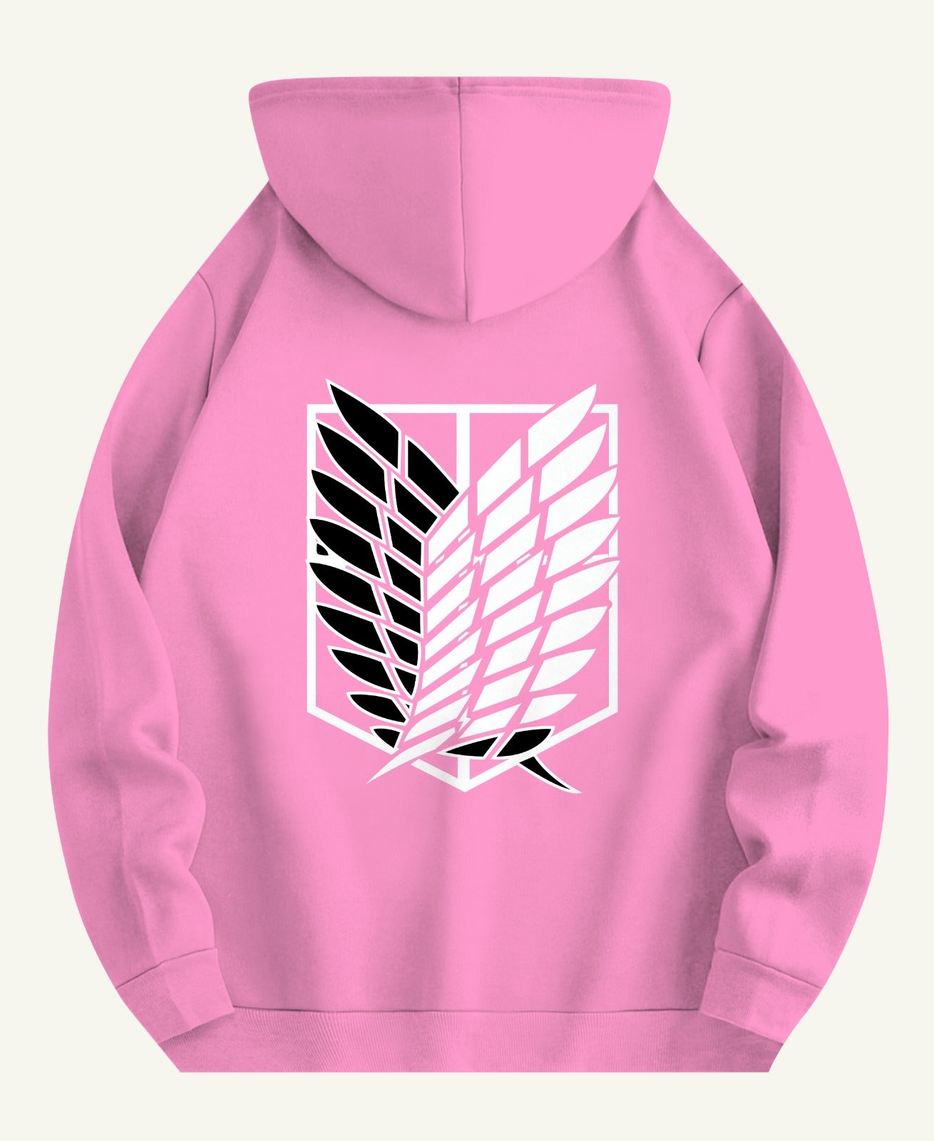 Drop Shoulder Hoodie for  Women