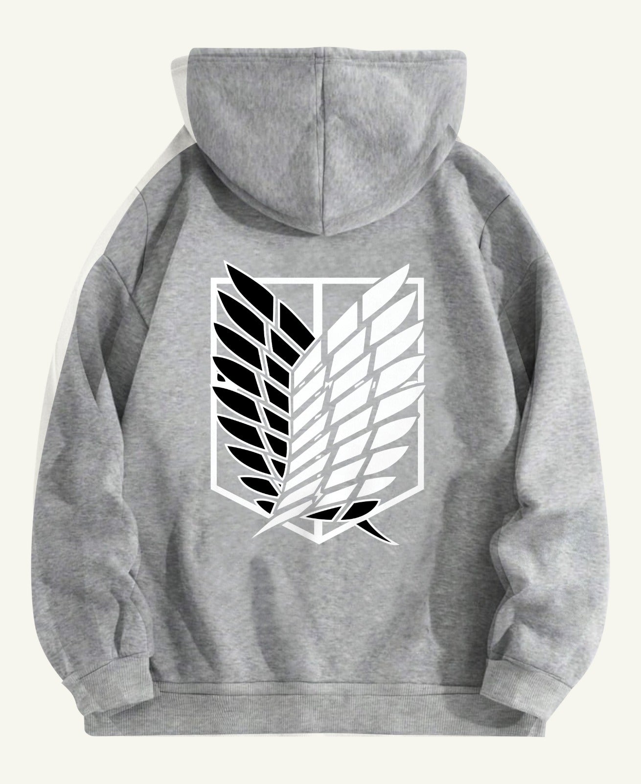 Drop Shoulder Hoodie for  Women