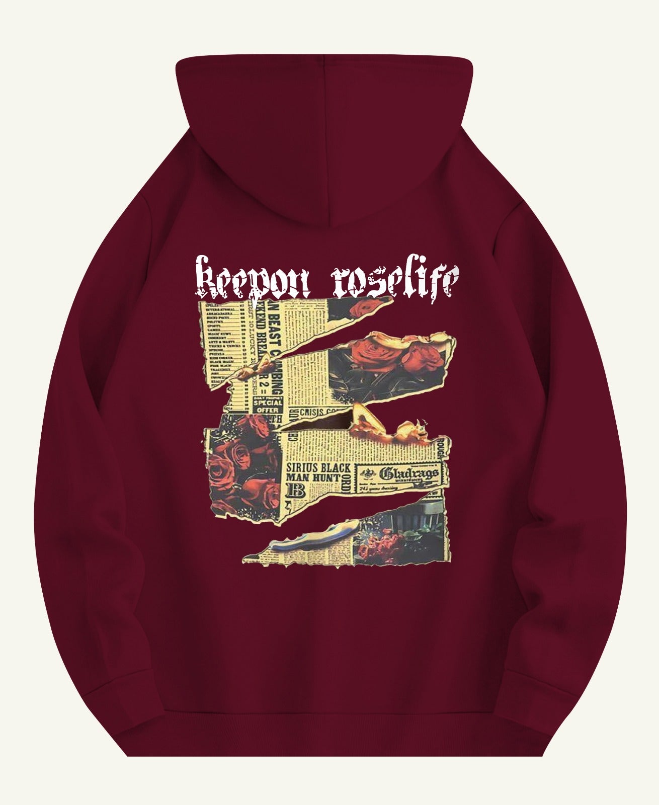 Drop Shoulder Hoodie for  Women