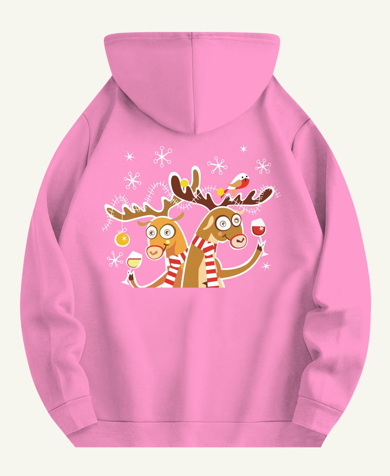 Drop Shoulder Hoodie for  Women