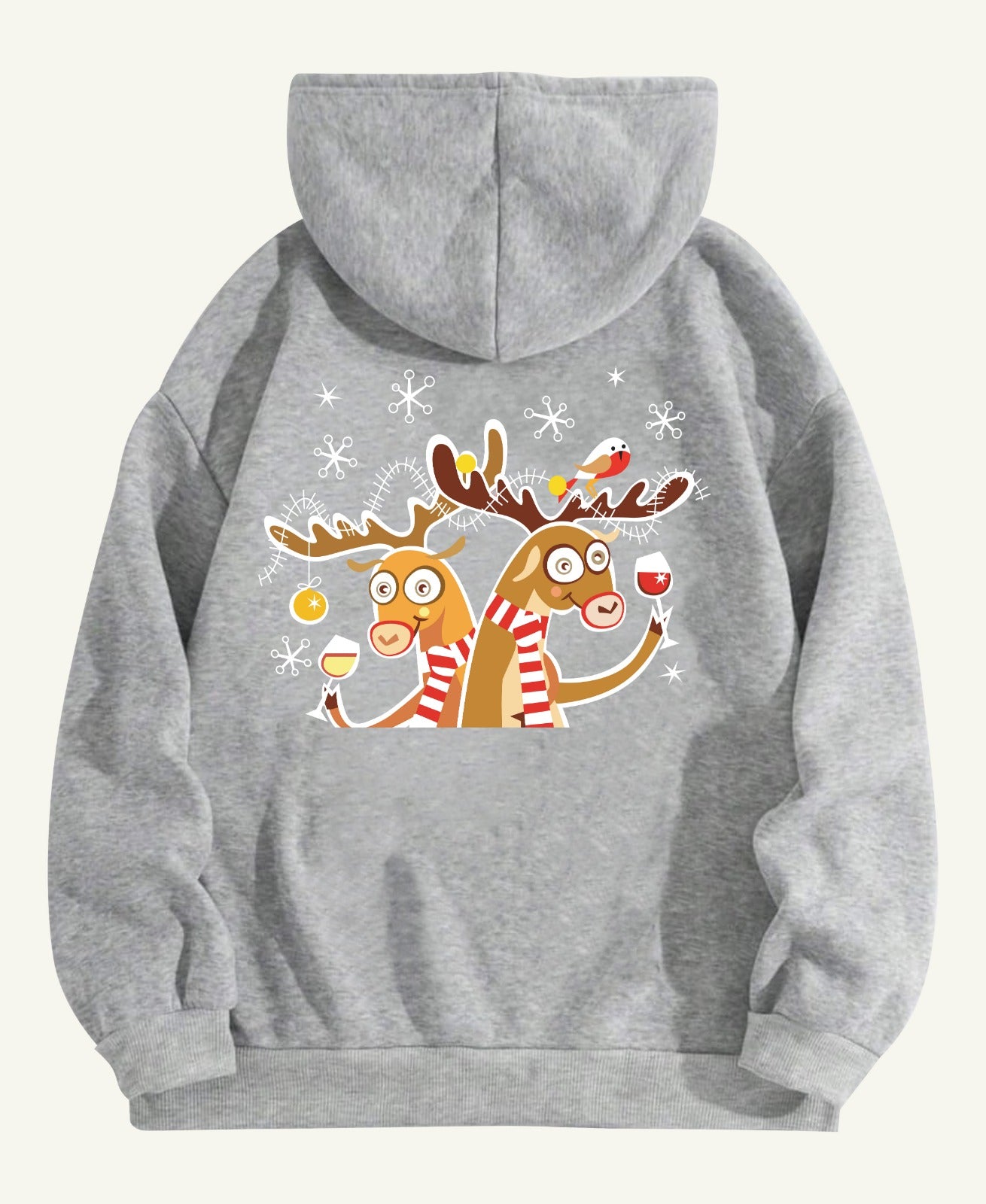 Drop Shoulder Hoodie for  Women