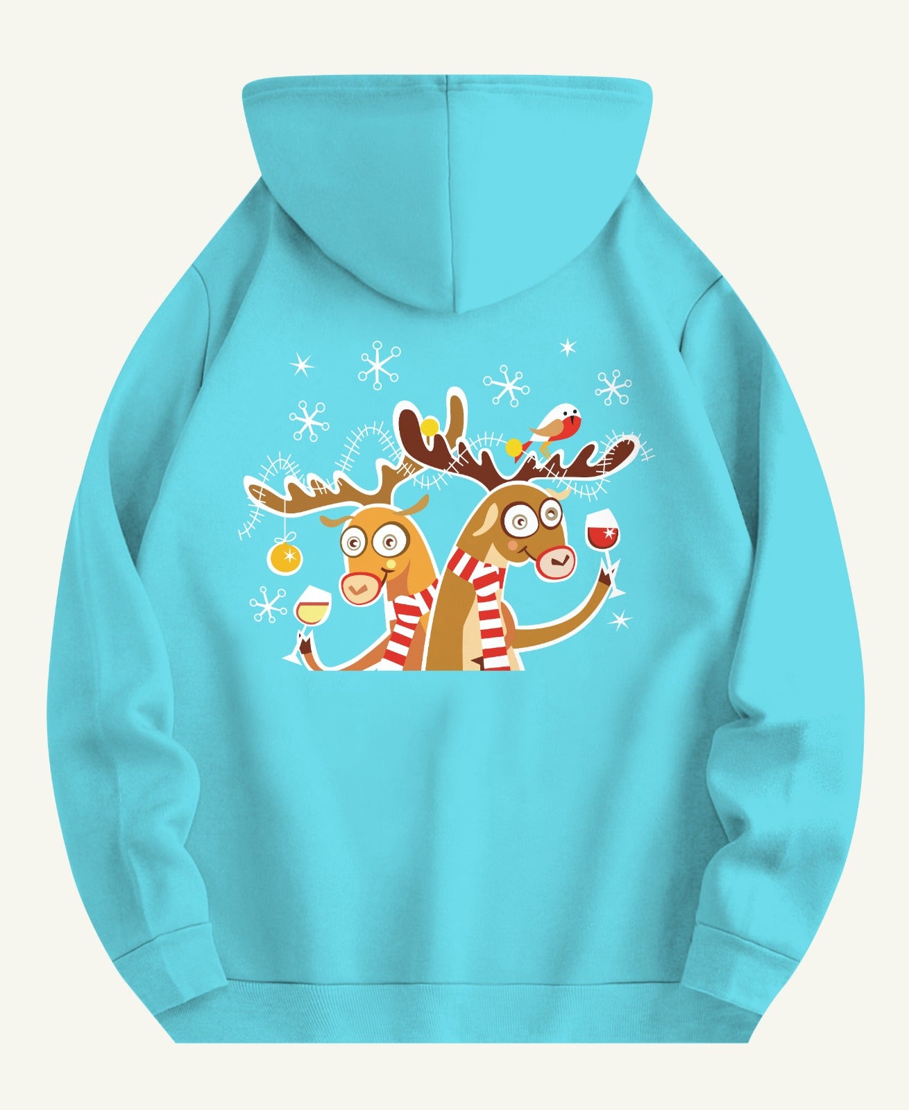 Drop Shoulder Hoodie for  Women