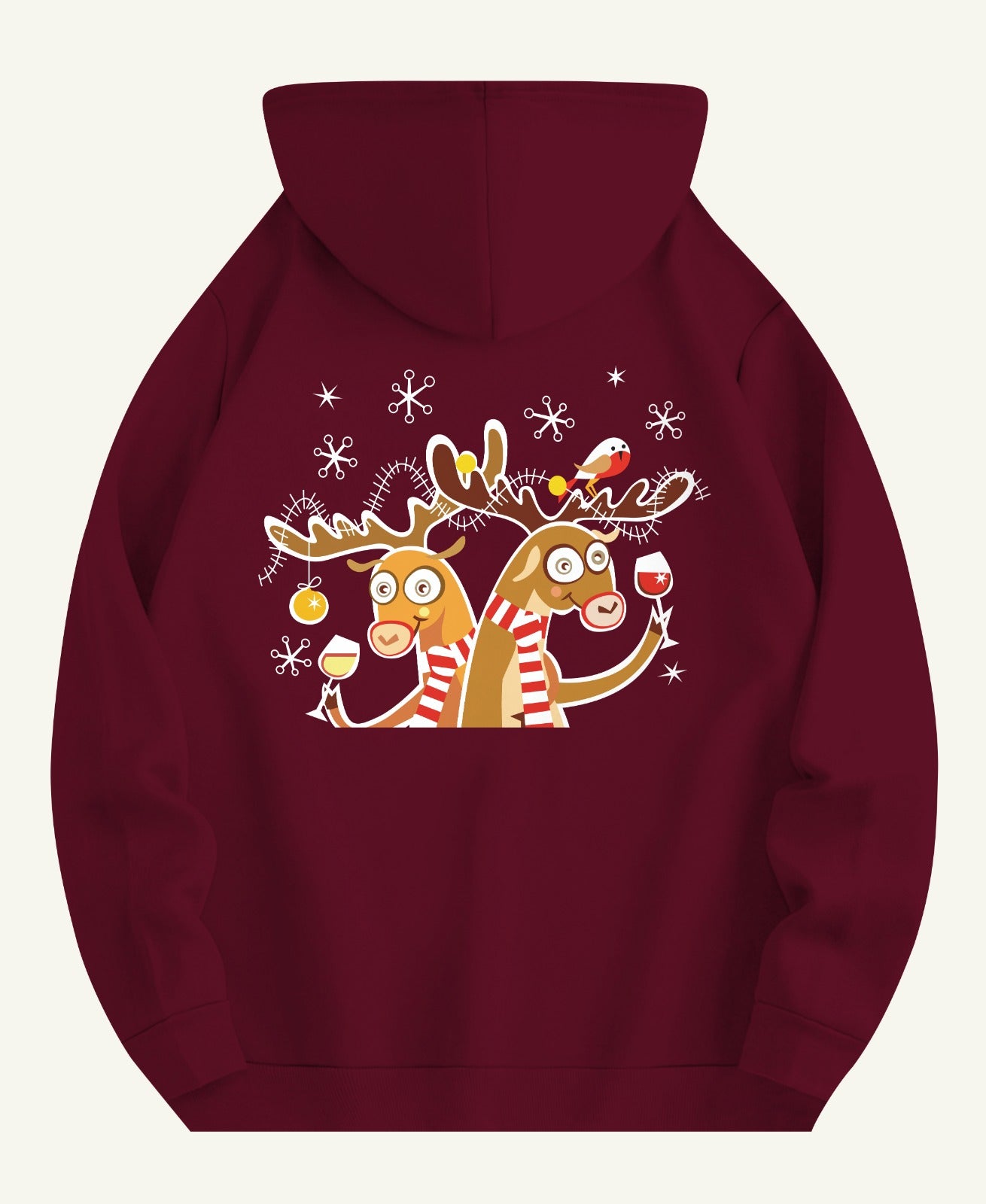 Drop Shoulder Hoodie for  Women