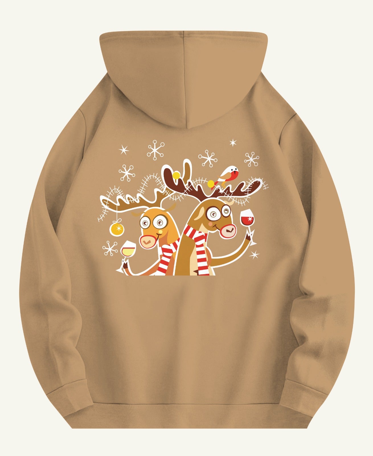 Drop Shoulder Hoodie for  Women