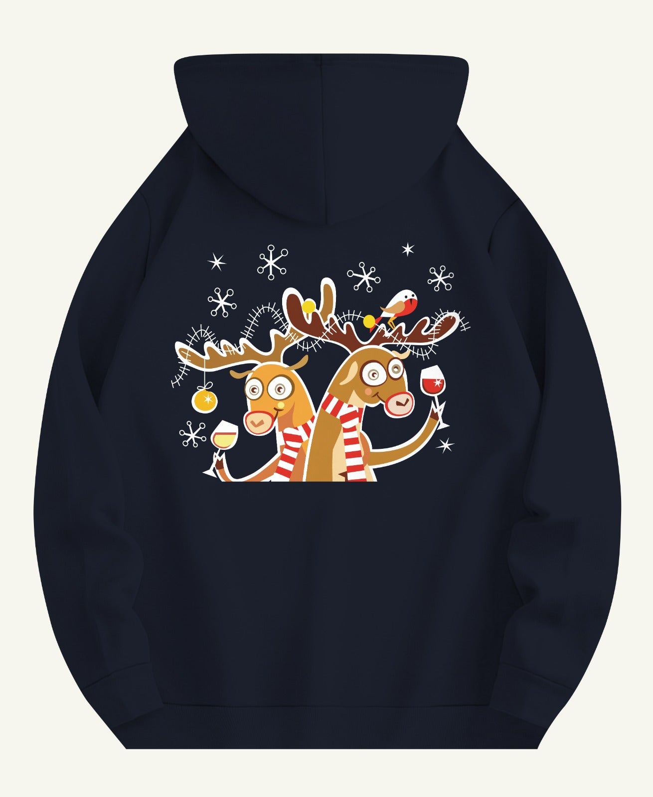 Drop Shoulder Hoodie for  Women