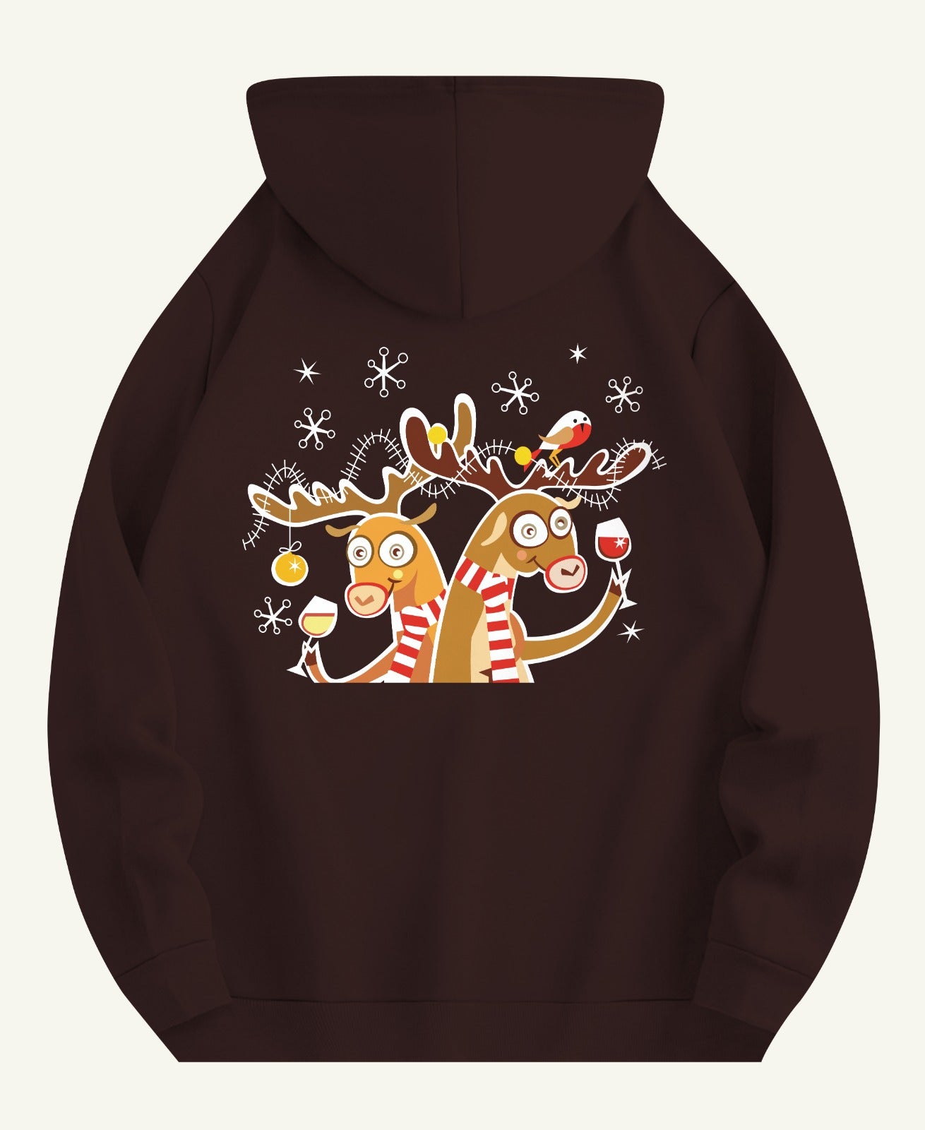 Drop Shoulder Hoodie for  Women