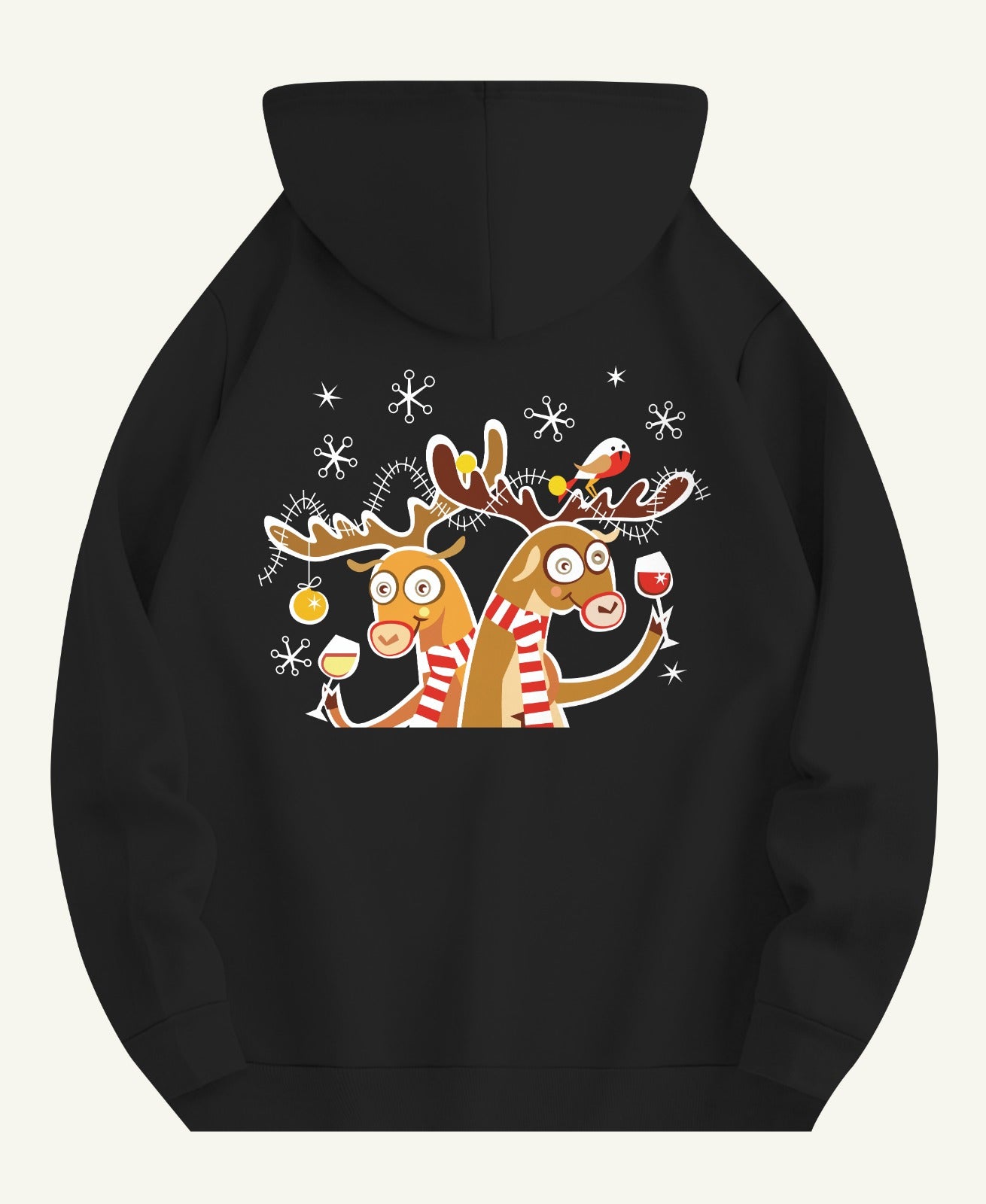 Drop Shoulder Hoodie for  Women