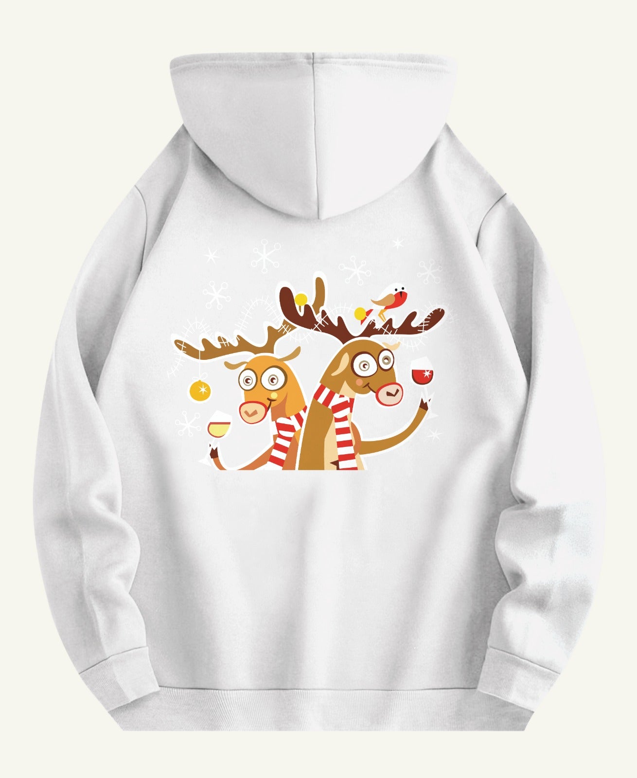 Drop Shoulder Hoodie for  Women