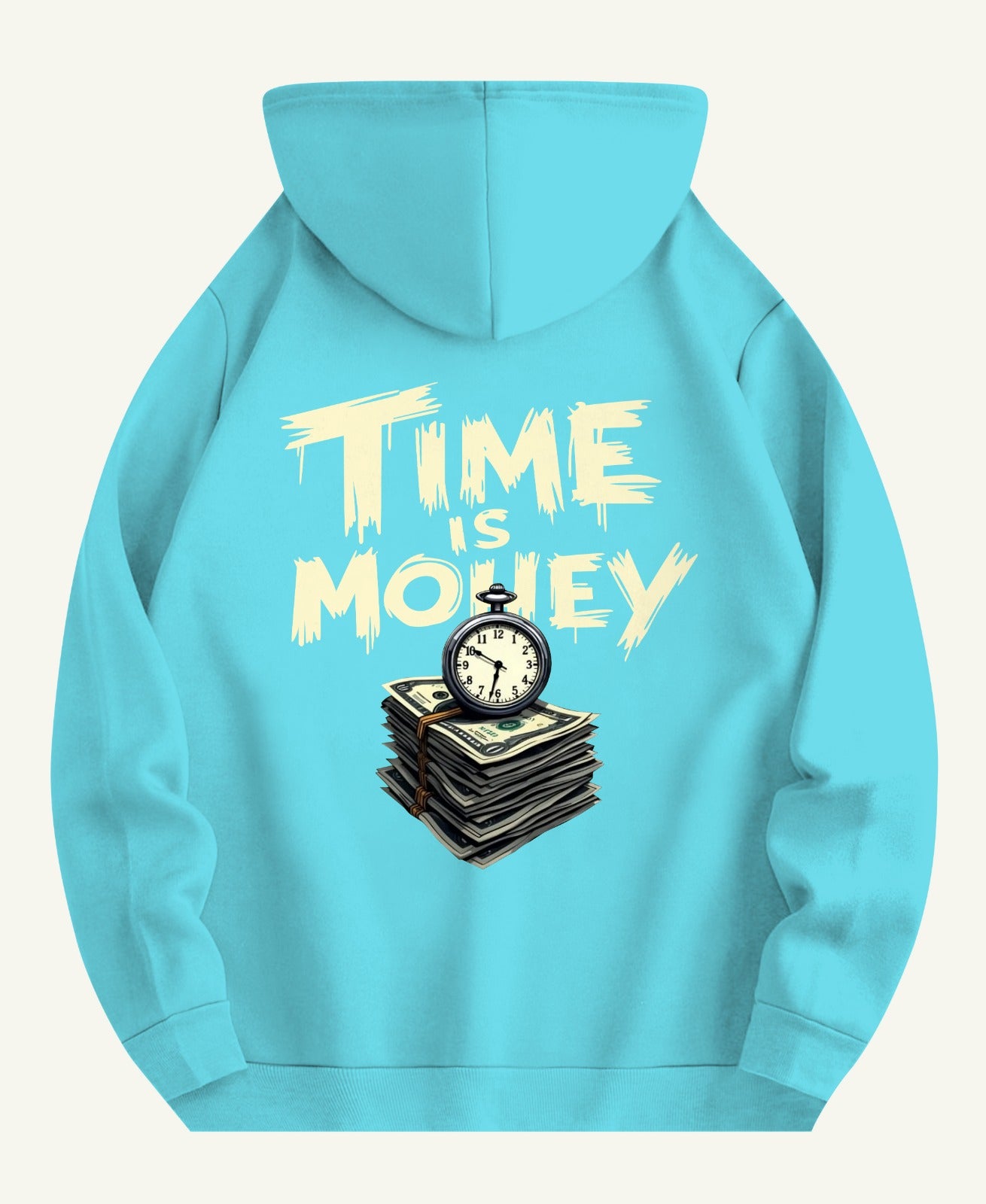 Drop Shoulder Hoodie for  Women