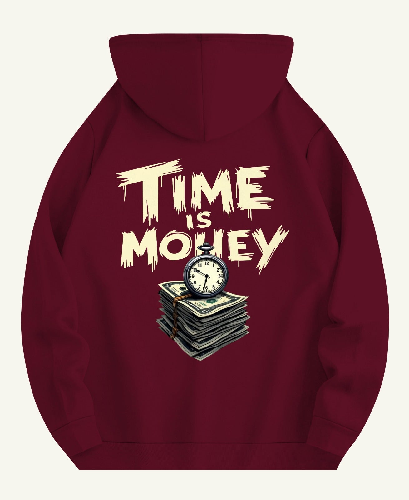 Drop Shoulder Hoodie for  Women