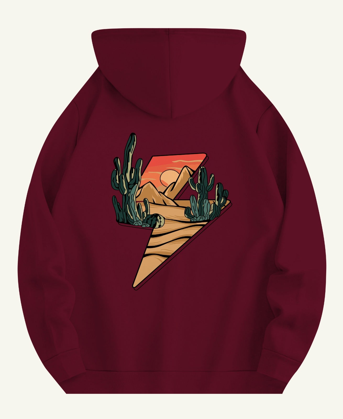 Drop Shoulder Hoodie for  Women