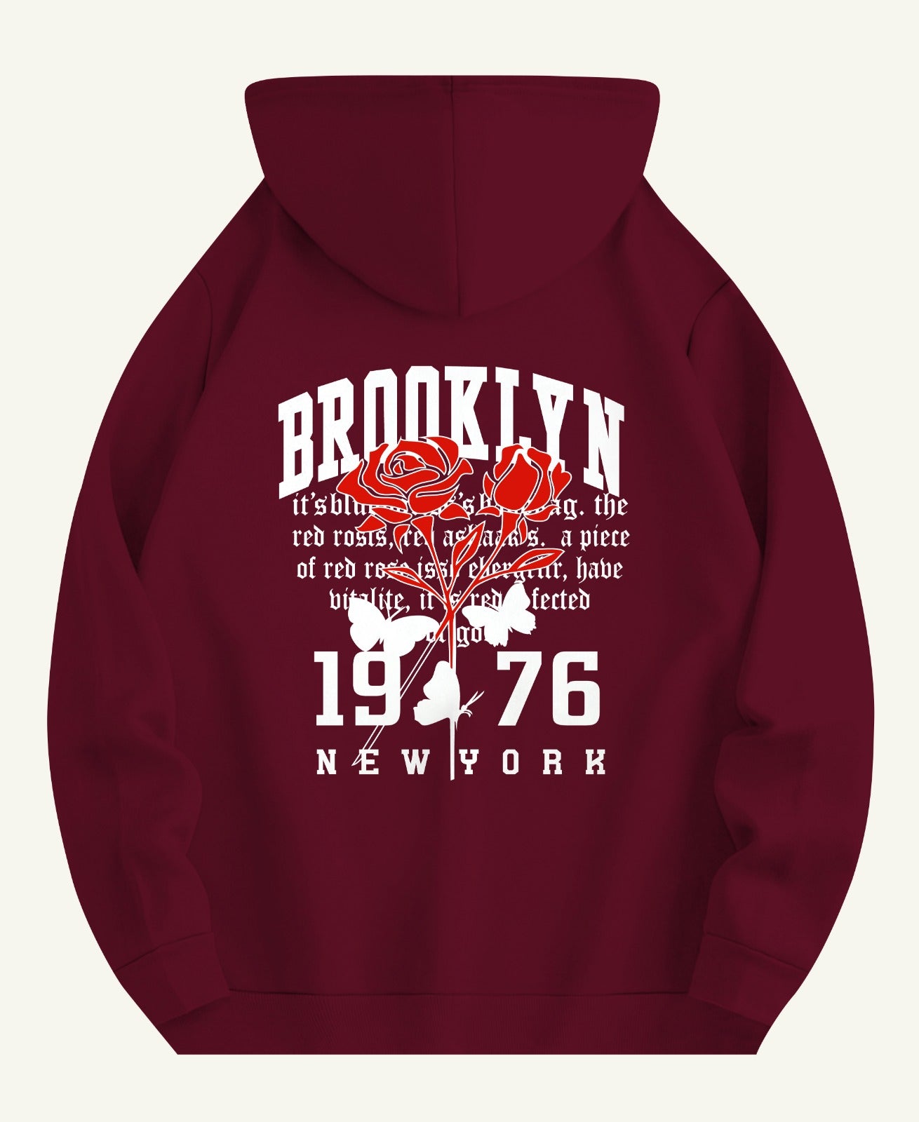 Drop Shoulder Hoodie for  Women