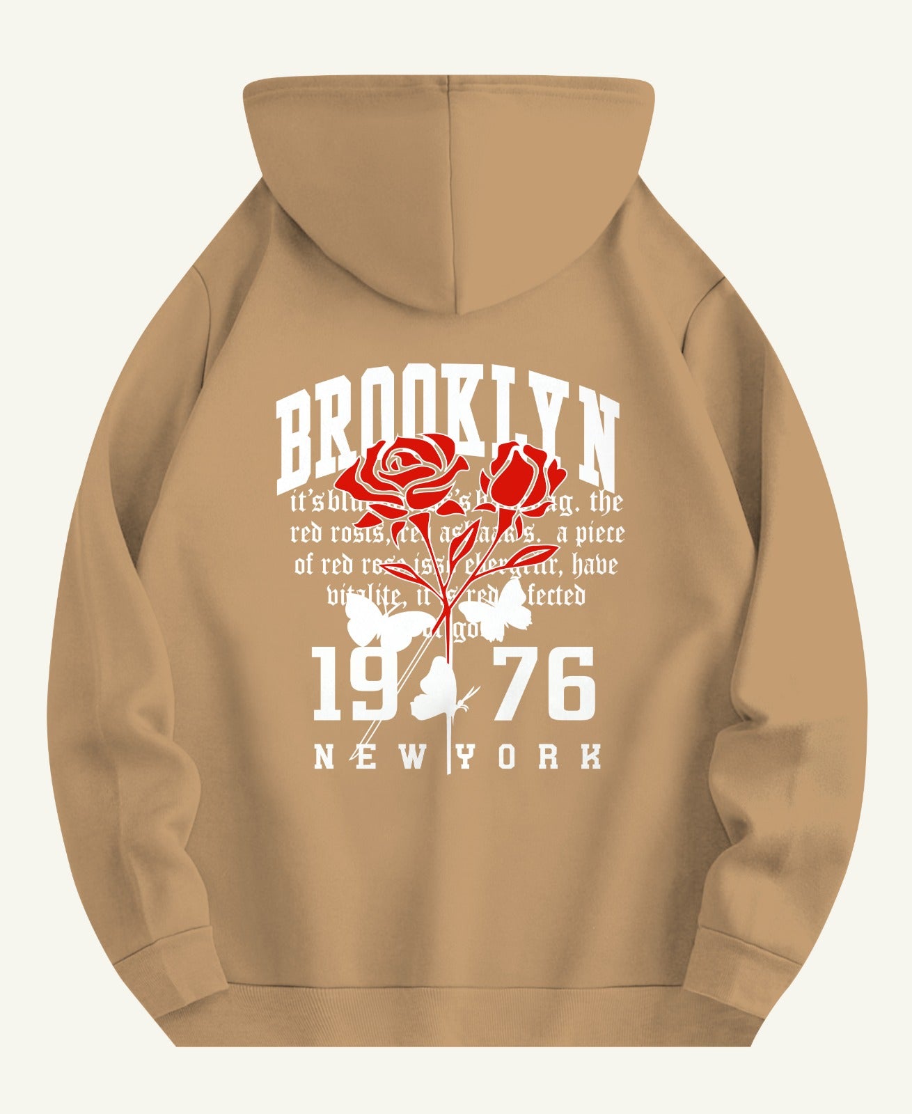 Drop Shoulder Hoodie for  Women