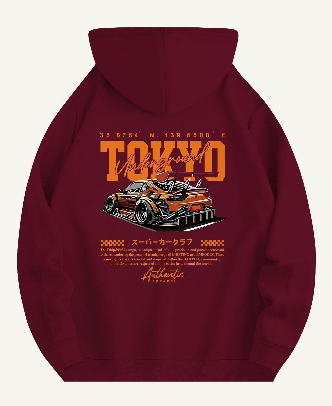 Drop Shoulder Hoodie for  Women