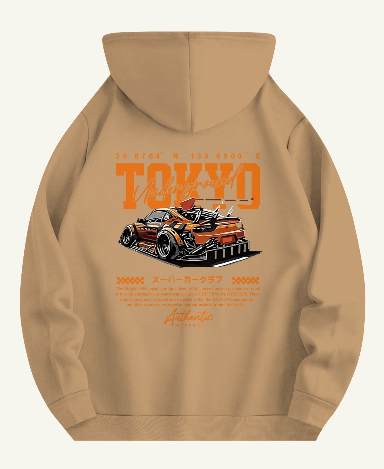 Drop Shoulder Hoodie for  Women