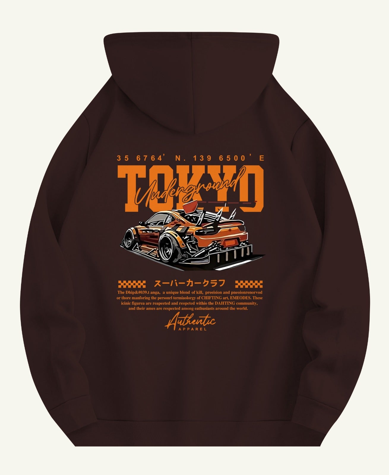 Drop Shoulder Hoodie for  Women